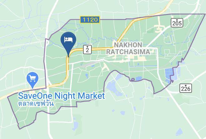 Amphoe Mueang Nakhon Ratchasima - Kantary Hotel And Serviced Apartments Korat Maps