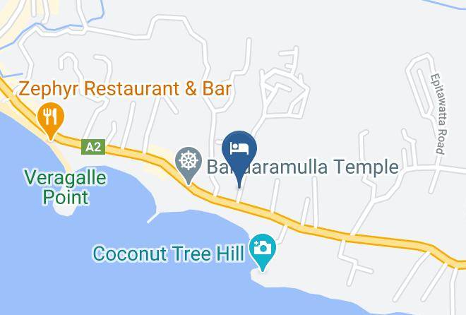Galle - Kanthi Holiday Rest Maps
