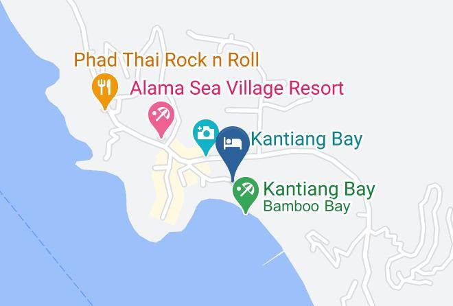 Amphoe Ko Lanta - Kantiang Bay View Resort Maps