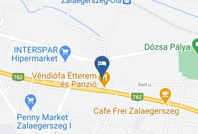 Zalaegerszeg - Kantor Vendeghaz Maps