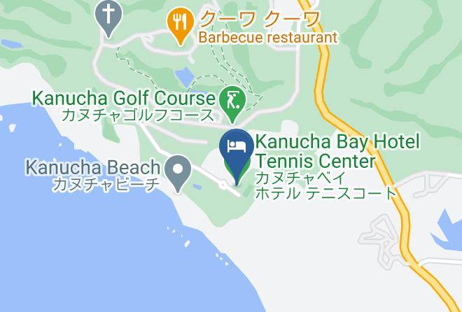 Nago City - Kanucha Bay Hotel Tennis Center Maps