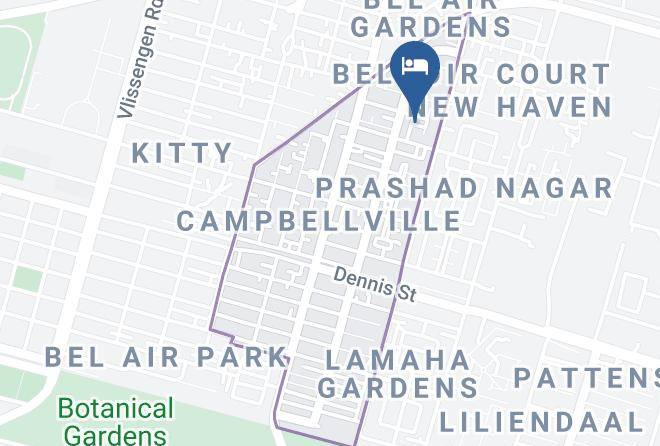 Suburbs Of Georgetown - Kanuku Suites Hotel Maps