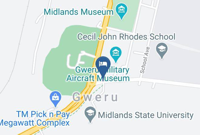 Gweru - Kanyi Guest Corner Maps