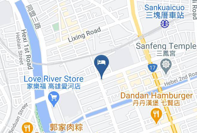 Sanmin District - Kaohsiung Ahotel Maps