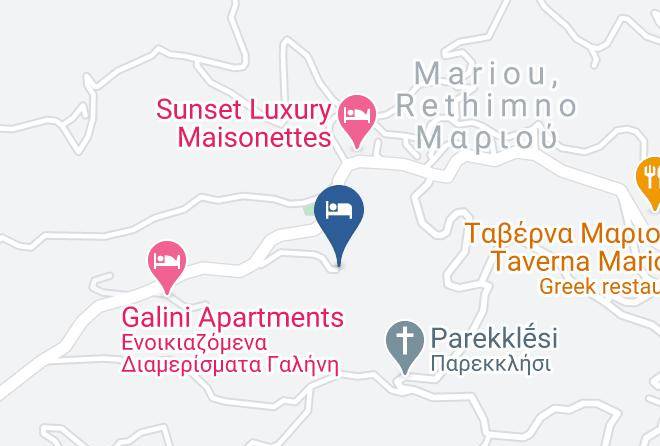 Rethimni - Kapari Vila Maps