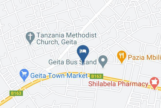Geita - Kapaya Hotel Maps