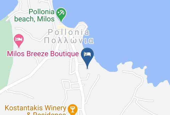 Milos - Kapetan Tasos Suites Maps