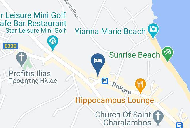 Cyprus - Kapetanios Bay Hotel Maps