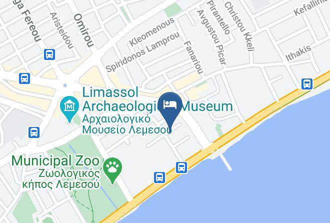 Limassol - Kapetanios Hotel Maps