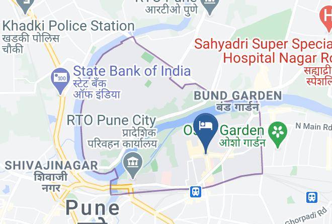 Pune - Kapila Business Hotel Maps