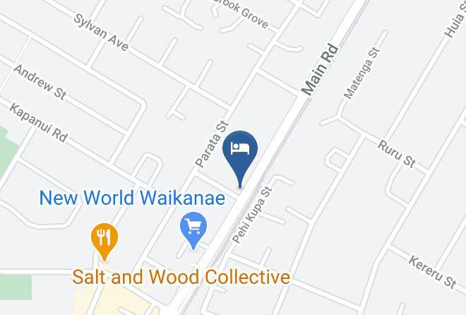 Kapiti Coast - Kapiti Gateway Motel Waikanae Maps