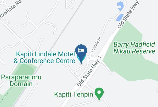 Kapiti Lindale Motel & Conference Centre Map