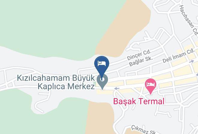 Kizilcahamam - Kaplica Termal Otel Maps