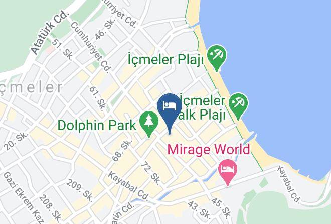 Marmaris - Kapmar Hotel Maps