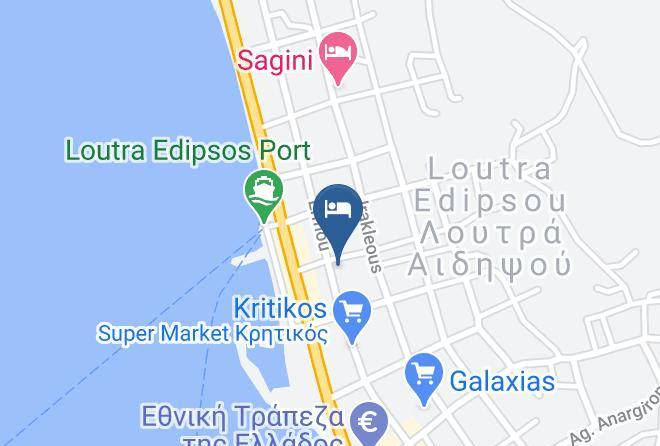 Euboea - Kapolos Spa Hotel Maps