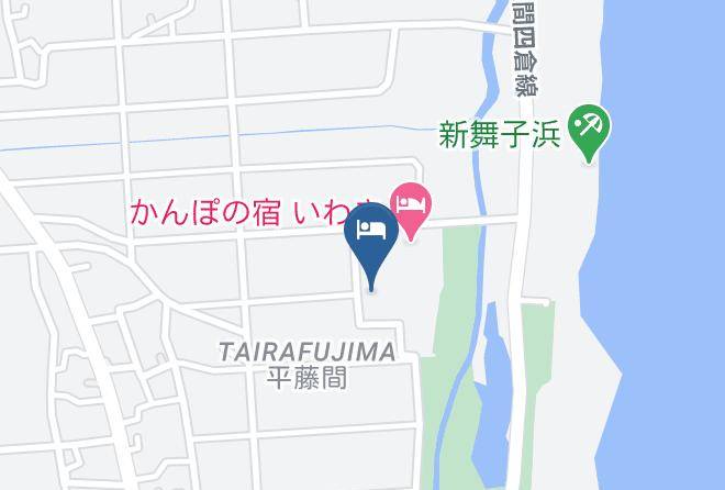 Iwaki City - Kaponoyado Iwaki Maps