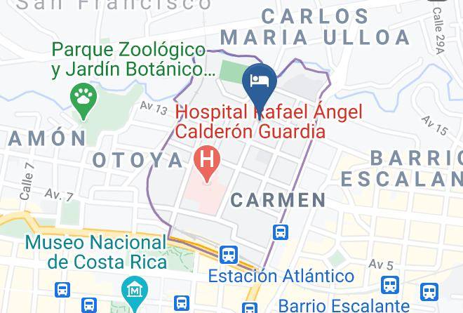 San Jose - Hotel Kaps Place Maps