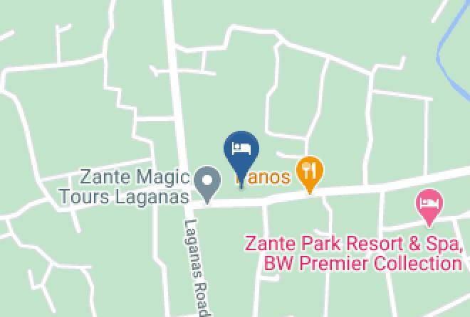 Zakinthos - Zante Apts Maps