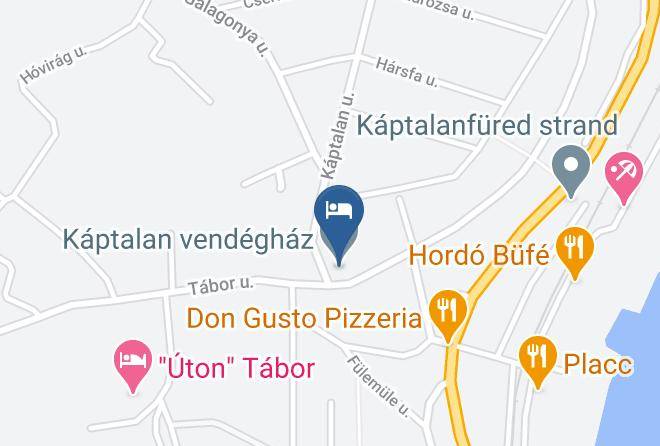 Balatonalmadi - Kaptalan Vendeghaz Maps