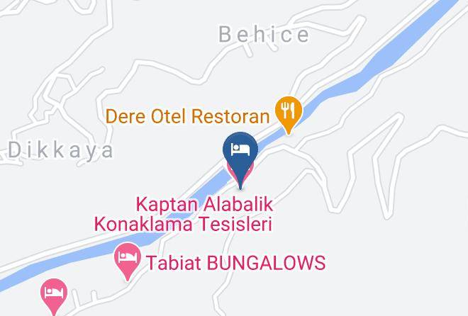 Camlihemsin - Kaptan Alabalik Konaklama Tesisleri Maps