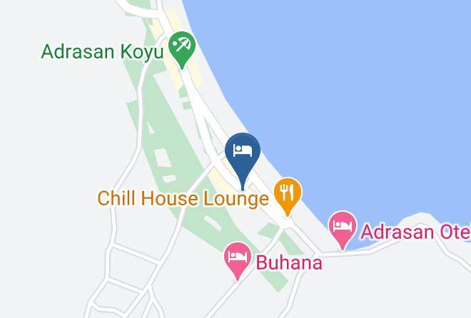 Antalya - Kaptan Ali Bungalow Hotel Maps