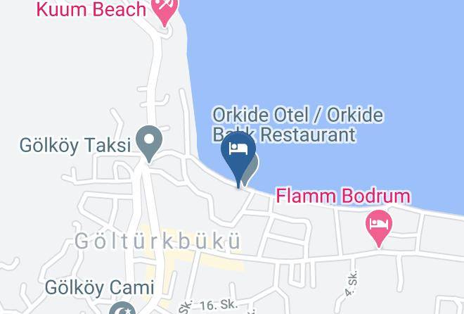 Turkbuku - Kaptan Otel Golkoy Maps
