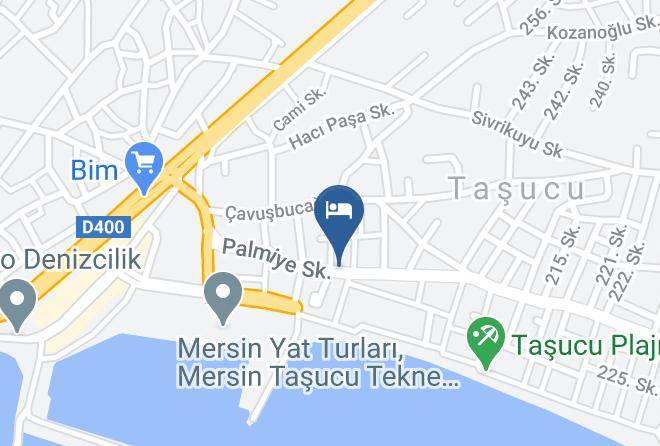 Silifke - Kaptan Suit Otel Tasucu Maps