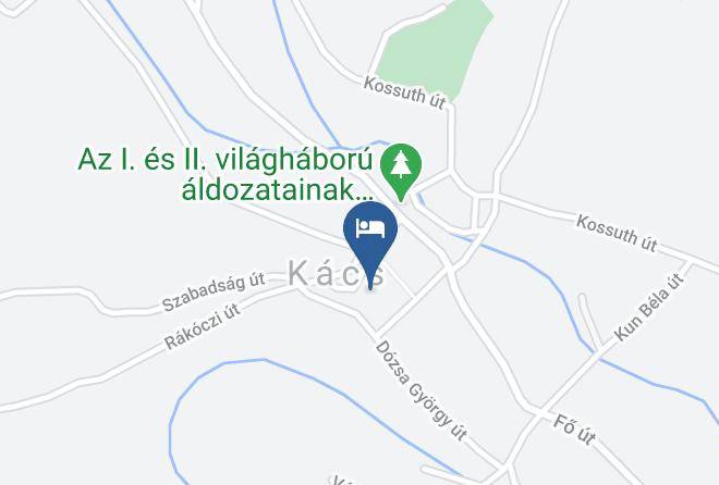 Kacs - Kaptarko Vendeghaz Maps