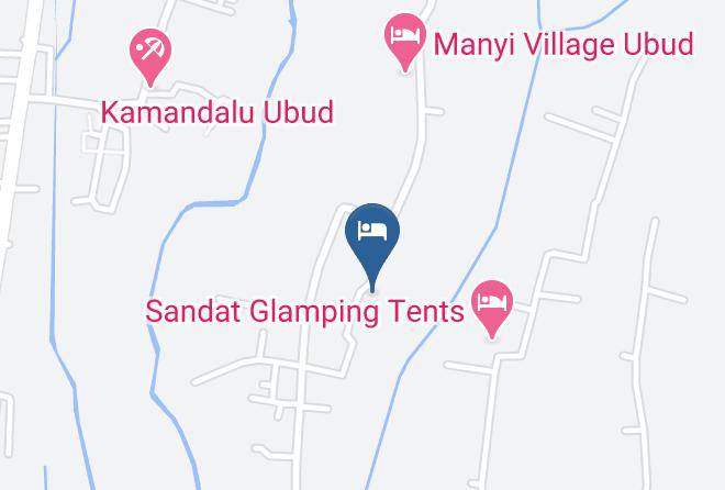 Gianyar Regency - Kapu Kapu Ubud Maps