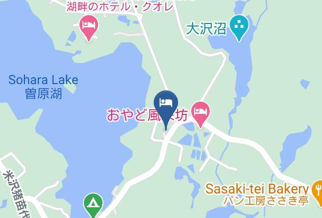 Kitashiobara Vil Yama District - Kapurikon Lodge Maps