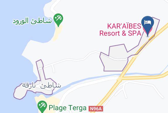 Ain Temouchent - Kar'aibes Resort & Spa Maps