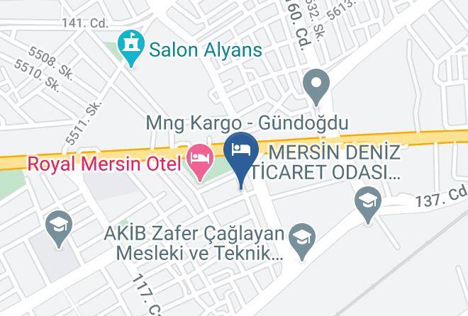 Akdeniz - Kar Otel Maps
