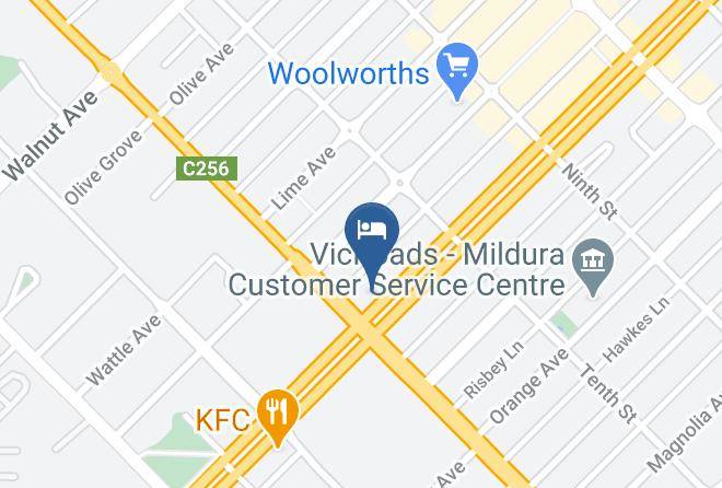 Mildura - Kar Rama Motor Inn Maps