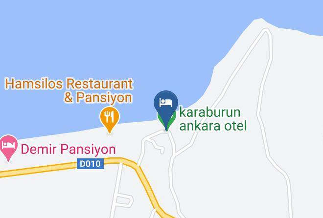 Akcakoca - Karaburun Ankara Otel Maps