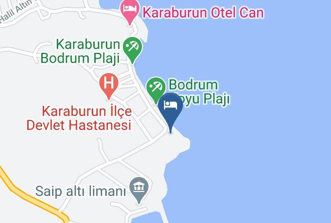 Karaburun - Karaburun Dlt Otel Dhmi Maps