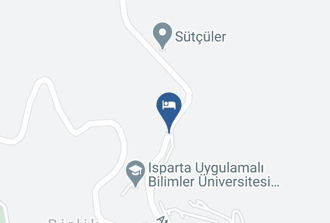 Sutculer - Karacan Otel Maps