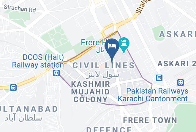 Karachi - Karachi Marriott Hotel Maps