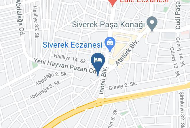 Siverek - Karahan Otel Maps