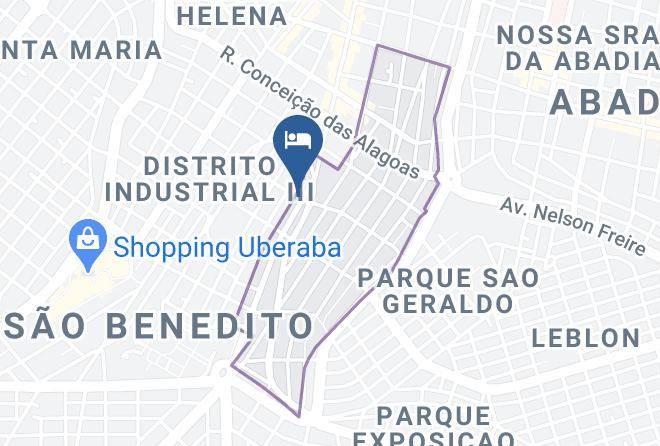 Uberaba - Karaja Hotel Maps
