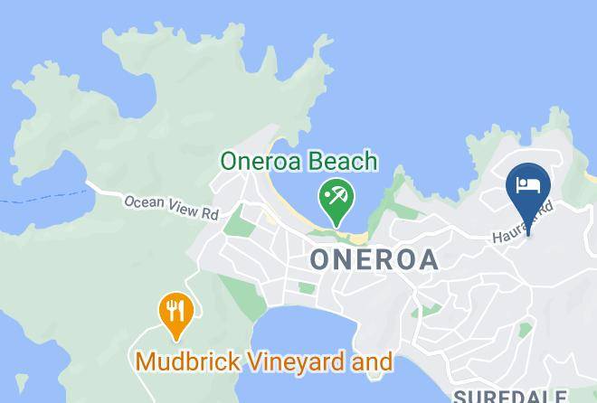 Waiheke Island - Karaka Sanctuary Waiheke Accommodation Maps