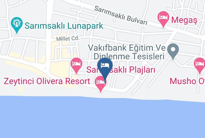 Ayvalik - Karakas Motel Maps