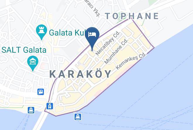 Beyoglu - Karakoy Vav Suites Maps