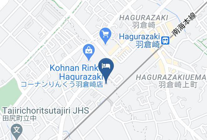 Tajiri Townsennan District - Karaksa Spring Hotel Kansai Air Gate Maps