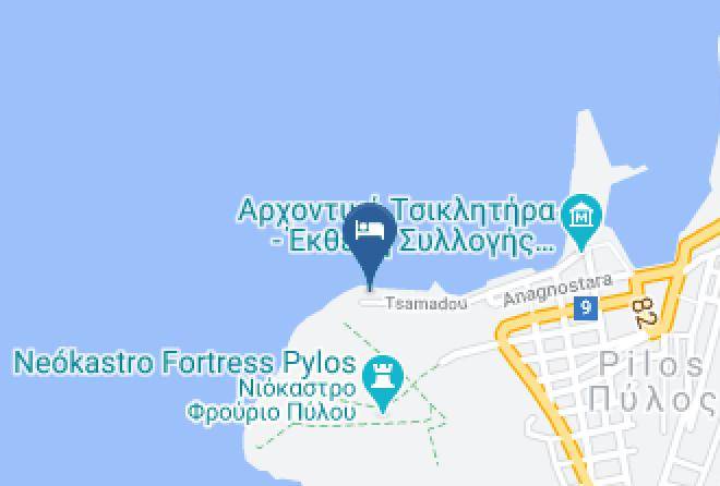 Messinia - Karalis Beach Hotel Maps