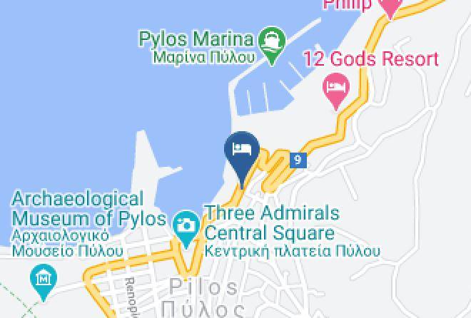 Messinia - Karalis City Hotel Maps