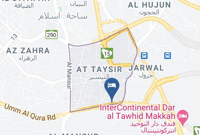 Mecca - Karam Al Refaa Hotel Maps