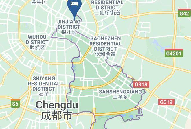 Chengdu - Karamay Hotels Maps