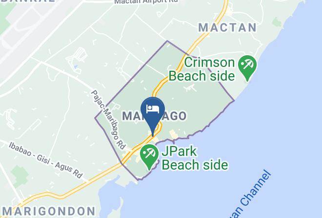 Cebu - Karancho Maribago Beach Resort Maps
