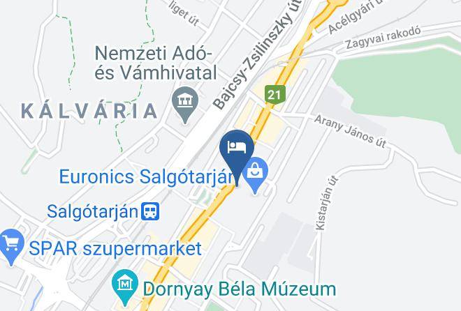 Salgotarjan - Karancs Hotel Kft Maps