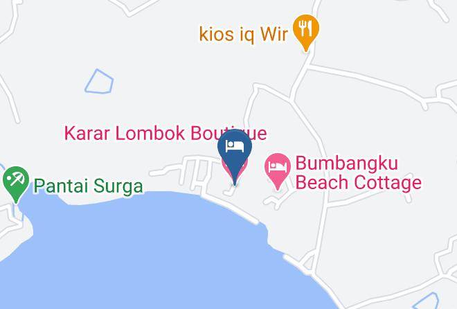 Central Lombok Regency - Karar Lombok Boutique Hotel Maps